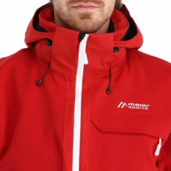 Maier Sports, Timo Chaqueta De Esquí Hombres Chili Pepper Rojo -PARQUE DE ESQUI maier sports timo aa jas gevoerd heren chili pepper rood 22maier203v3 BI 10