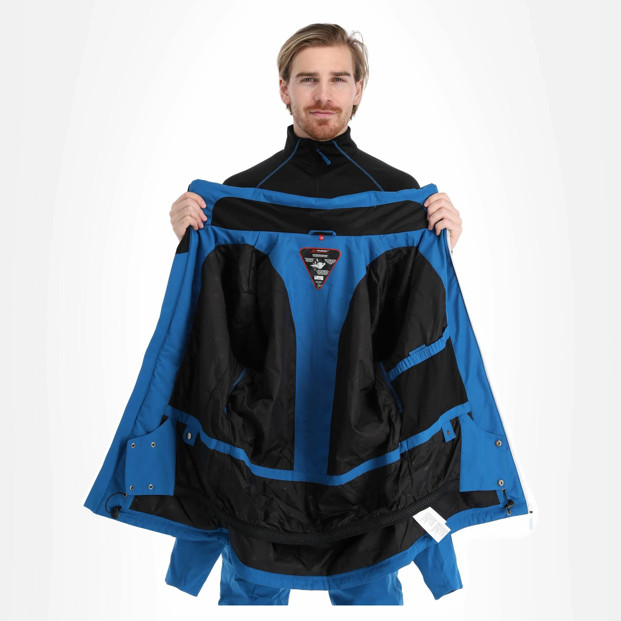 Maier Sports, Timo Chaqueta De Esquí Hombres Mary Poppins Azul 6 Maier Sports, Timo Chaqueta De Esquí Hombres Mary Poppins Azul - Imagen 6