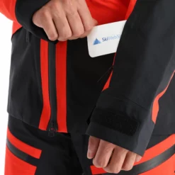 Peak Performance, Gravity Jacket Chaqueta De Esquí Hardshell Loose Fit Hombres Racing Rojo -PARQUE DE ESQUI peak performance gravity jacket aa jas gevoerd heren racing rood AA11pea101b BI 07