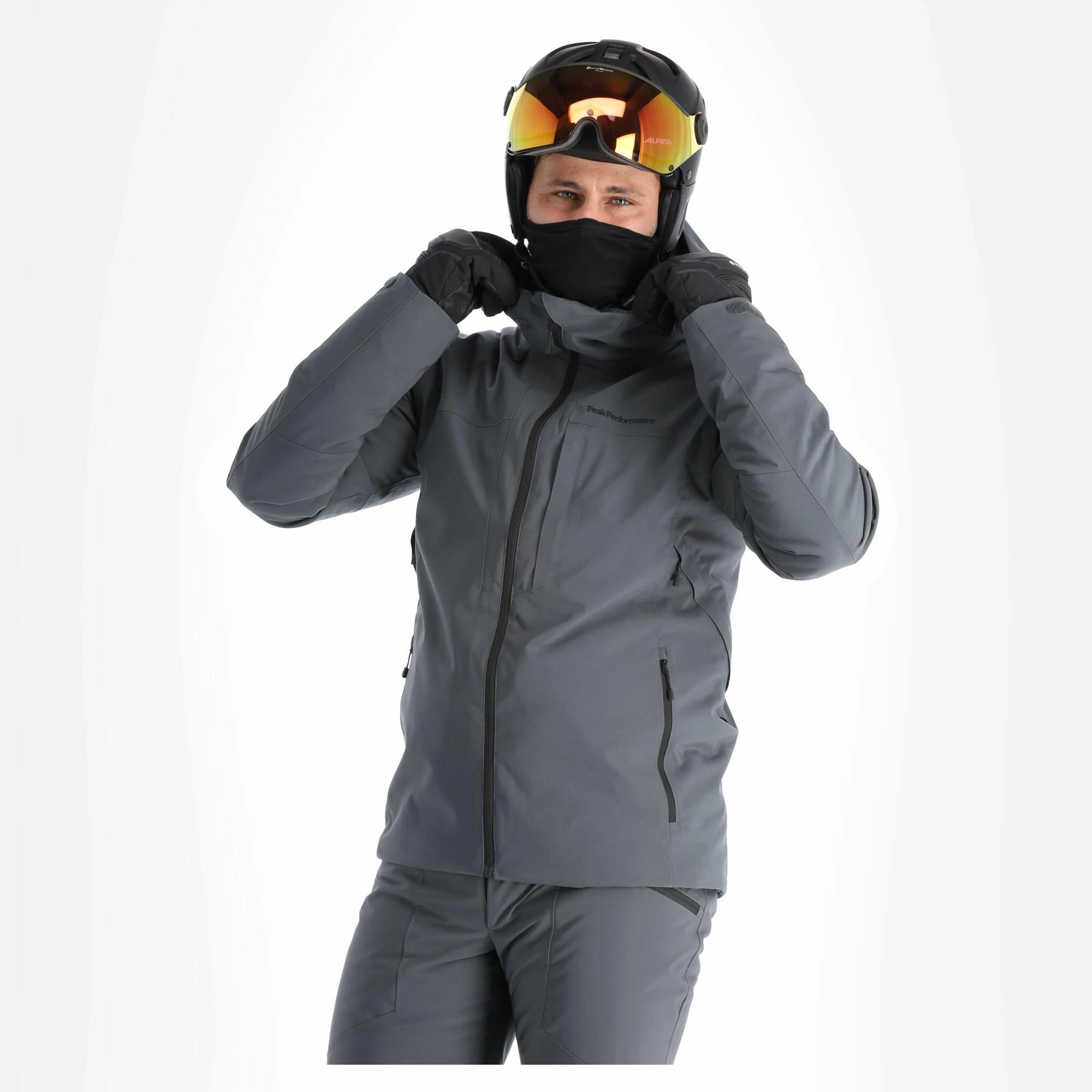 Peak Performance, Maroon Jacket Chaqueta De Esquí Hombres Motion Gris 2 Peak Performance, Maroon Jacket Chaqueta De Esquí Hombres Motion Gris - Imagen 2