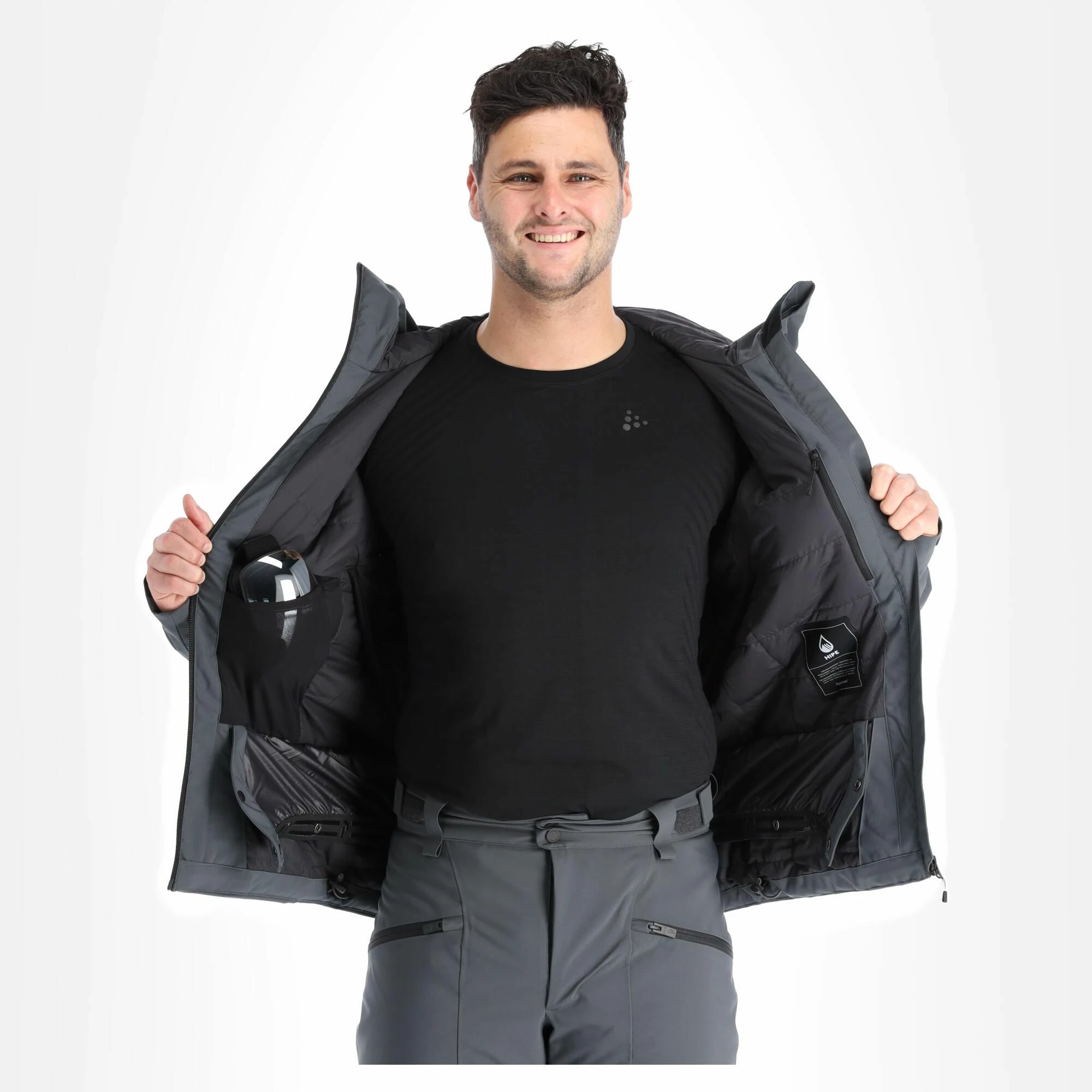 Peak Performance, Maroon Jacket Chaqueta De Esquí Hombres Motion Gris 6 Peak Performance, Maroon Jacket Chaqueta De Esquí Hombres Motion Gris - Imagen 6