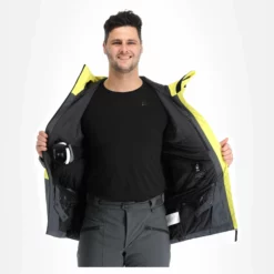 Peak Performance, Pact Jacket Chaqueta De Esquí Hombres Citrine Amarillo -PARQUE DE ESQUI peak performance pact jacket aa jas gevoerd heren citrine geel AA11pea109c BI 06