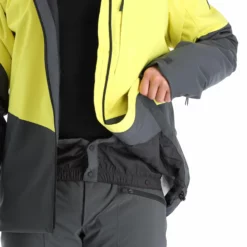 Peak Performance, Pact Jacket Chaqueta De Esquí Hombres Citrine Amarillo -PARQUE DE ESQUI peak performance pact jacket aa jas gevoerd heren citrine geel AA11pea109c BI 11