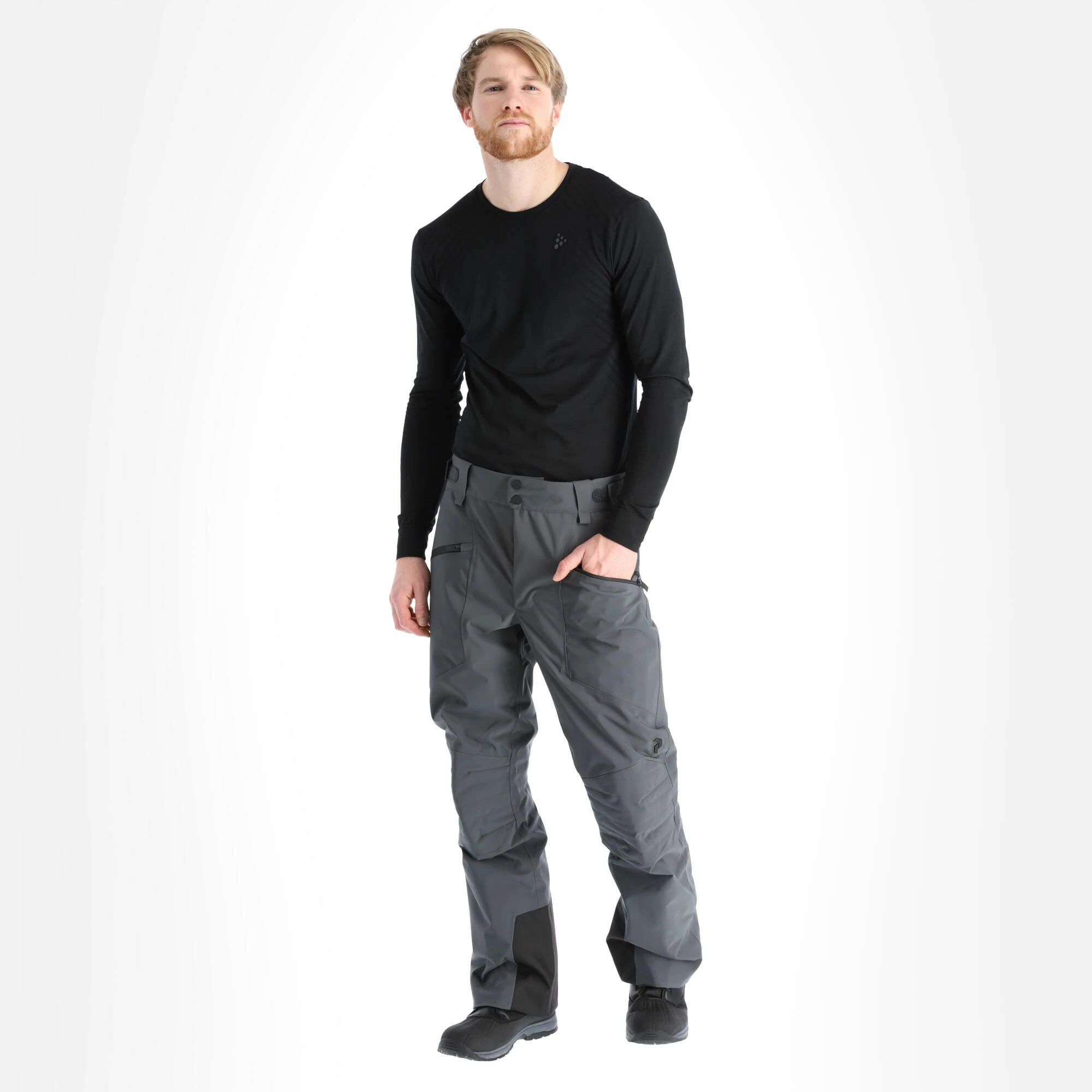 Peak Performance, Scoot Pants Pantalones De Esquí Hombres Motion Gris 1 Peak Performance, Scoot Pants Pantalones De Esquí Hombres Motion Gris