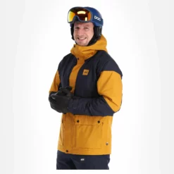 Picture, Fines Jkt Chaqueta De Esquí Hombres Dark Azul -PARQUE DE ESQUI picture fines jkt aa jas gevoerd heren dark blauw 22pictu113v2 BI 04