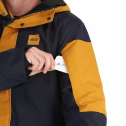 Picture, Fines Jkt Chaqueta De Esquí Hombres Dark Azul -PARQUE DE ESQUI picture fines jkt aa jas gevoerd heren dark blauw 22pictu113v2 BI 07