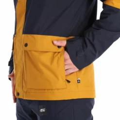 Picture, Fines Jkt Chaqueta De Esquí Hombres Dark Azul -PARQUE DE ESQUI picture fines jkt aa jas gevoerd heren dark blauw 22pictu113v2 BI 12