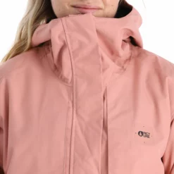 Picture, Glawi Jkt Chaqueta De Esquí Mujeres Ash Rosa -PARQUE DE ESQUI picture glawi jkt aa jas gevoerd dames ash roze 22pictu129v2 BI 13