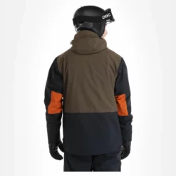 Picture, Naikoon Jkt Chaqueta De Esquí Hombres Dark Army Verde -PARQUE DE ESQUI picture naikoon jkt aa jas gevoerd heren dark army groen 22pictu110v2 BI 03