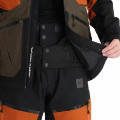 Picture, Naikoon Jkt Chaqueta De Esquí Hombres Dark Army Verde -PARQUE DE ESQUI picture naikoon jkt aa jas gevoerd heren dark army groen 22pictu110v2 BI 08