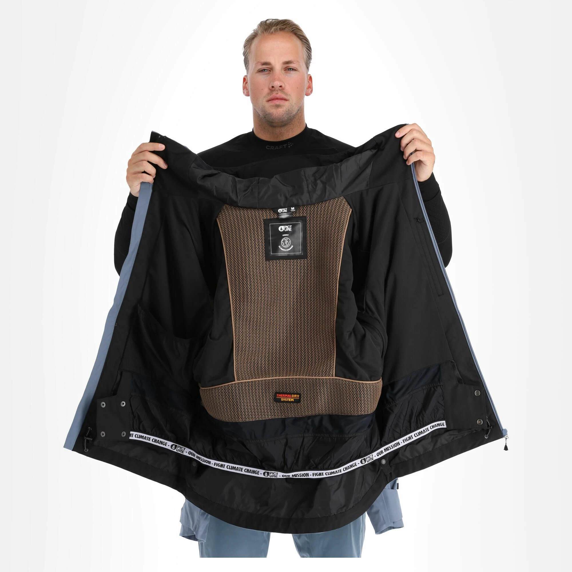 Picture, Naikoon Jkt Chaqueta De Esquí Hombres Negro 5 Picture, Naikoon Jkt Chaqueta De Esquí Hombres Negro - Imagen 5