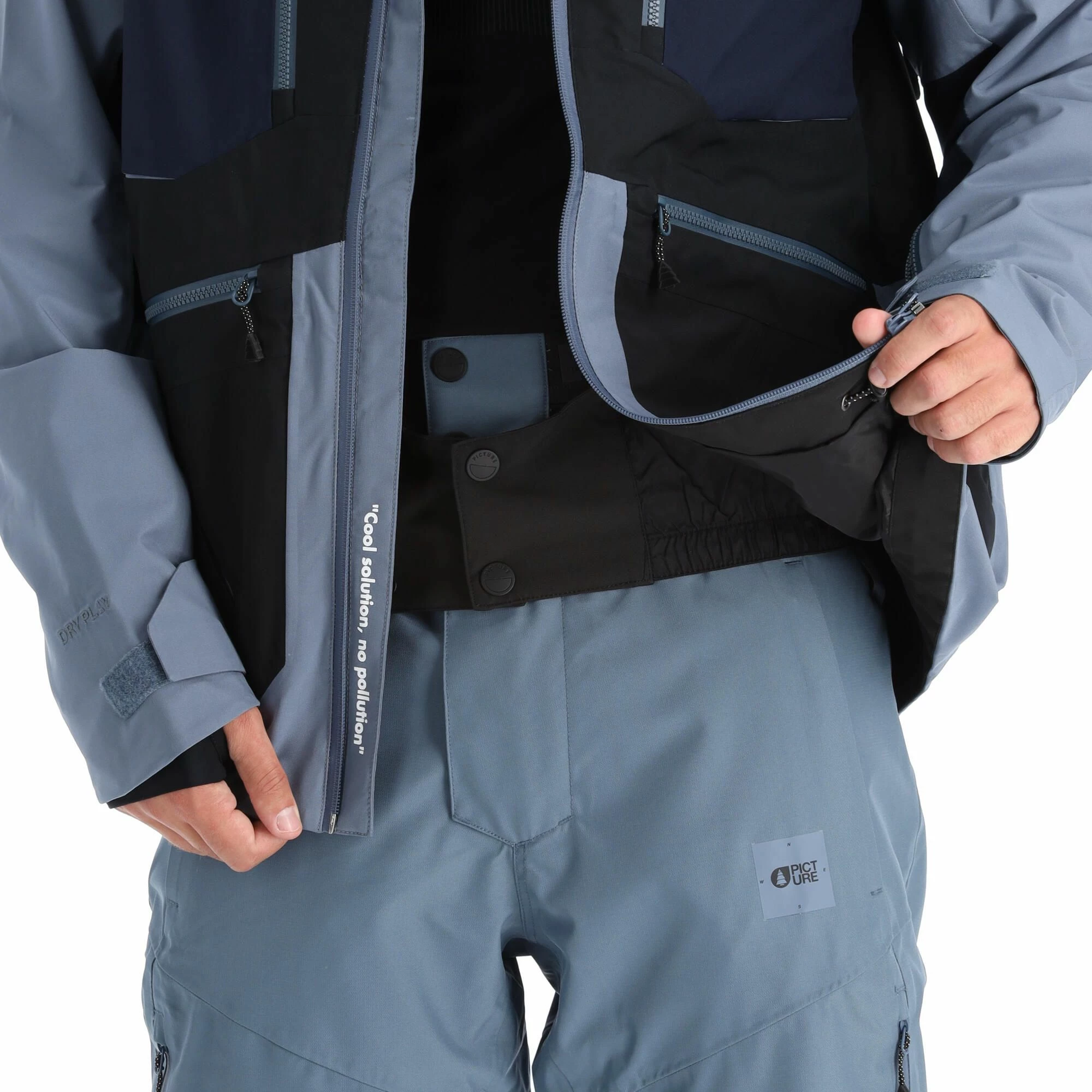 Picture, Naikoon Jkt Chaqueta De Esquí Hombres Negro 9 Picture, Naikoon Jkt Chaqueta De Esquí Hombres Negro - Imagen 9