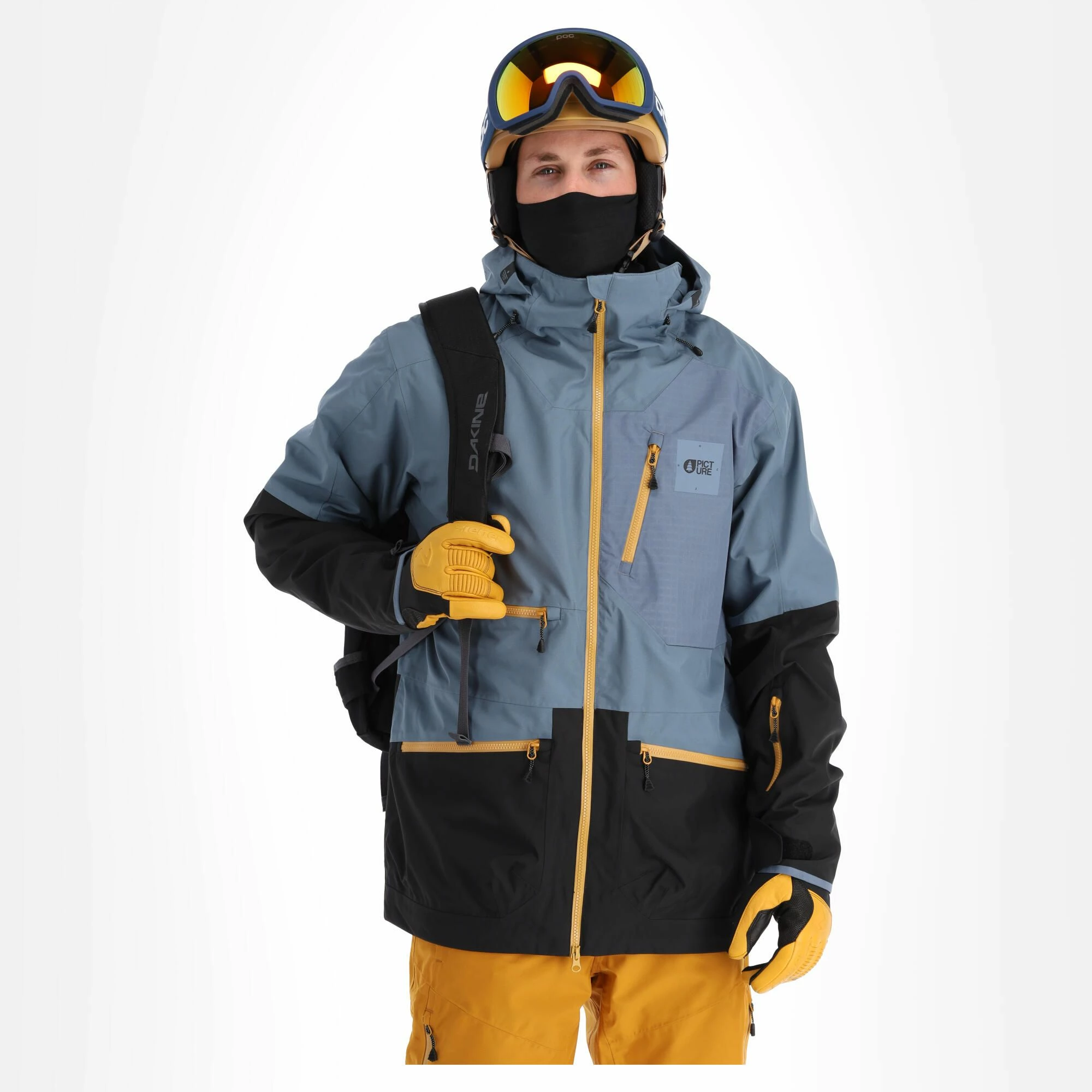 Picture, Stone Jkt Chaqueta De Esquí Hombres China Azul 2 Picture, Stone Jkt Chaqueta De Esquí Hombres China Azul - Imagen 2