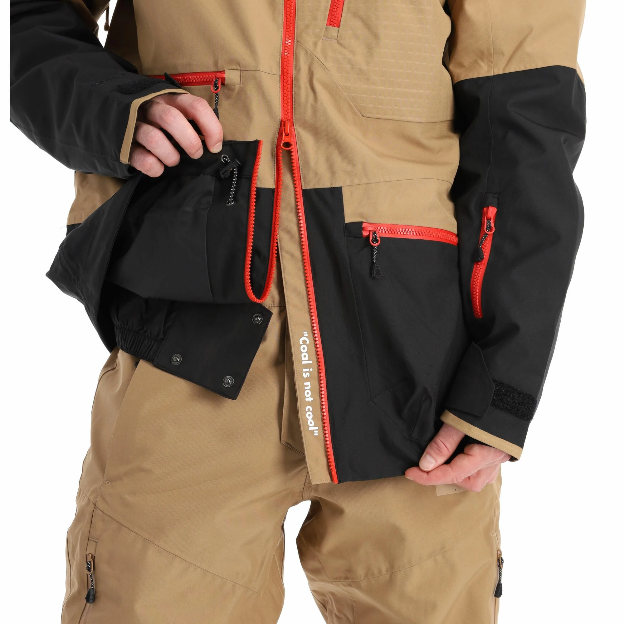 Picture, Stone Jkt Chaqueta De Esquí Hombres Dark Stone Beige 14 Picture, Stone Jkt Chaqueta De Esquí Hombres Dark Stone Beige - Imagen 14