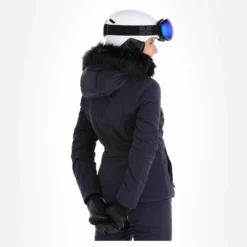 Poivre Blanc, Stretch Ski Jacket Chaqueta De Esquí Mujeres Gothic Azul -PARQUE DE ESQUI poivre blanc stretch ski jacket aa jas gevoerd dames gothic blauw 22poivr104v2 BI 03