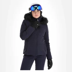 Poivre Blanc, Stretch Ski Jacket Chaqueta De Esquí Mujeres Gothic Azul -PARQUE DE ESQUI poivre blanc stretch ski jacket aa jas gevoerd dames gothic blauw 22poivr104v2 BI 04