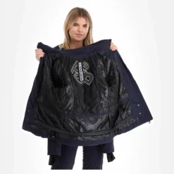Poivre Blanc, Stretch Ski Jacket Chaqueta De Esquí Mujeres Gothic Azul -PARQUE DE ESQUI poivre blanc stretch ski jacket aa jas gevoerd dames gothic blauw 22poivr104v2 BI 06