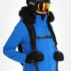 Poivre Blanc, Stretch Ski Jacket Chaqueta De Esquí Mujeres King Azul -PARQUE DE ESQUI poivre blanc stretch ski jacket aa jas gevoerd dames king blauw 22poivr104v6 BI 05