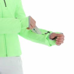 Poivre Blanc, Stretch Ski Jacket Chaqueta De Esquí Mujeres Paradise Verde -PARQUE DE ESQUI poivre blanc stretch ski jacket aa jas gevoerd dames paradise 22poivr101v2 BI 08