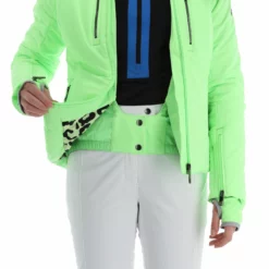 Poivre Blanc, Stretch Ski Jacket Chaqueta De Esquí Mujeres Paradise Verde -PARQUE DE ESQUI poivre blanc stretch ski jacket aa jas gevoerd dames paradise 22poivr101v2 BI 10