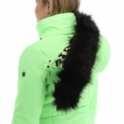 Poivre Blanc, Stretch Ski Jacket Chaqueta De Esquí Mujeres Paradise Verde -PARQUE DE ESQUI poivre blanc stretch ski jacket aa jas gevoerd dames paradise 22poivr101v2 BI 11