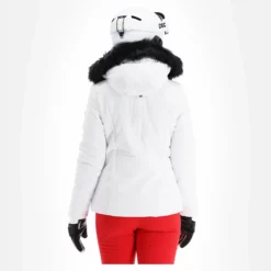 Poivre Blanc, Stretch Ski Jacket Chaqueta De Esquí Mujeres Blanco -PARQUE DE ESQUI poivre blanc stretch ski jacket aa jas gevoerd dames wit 22poivr104v4 BI 03