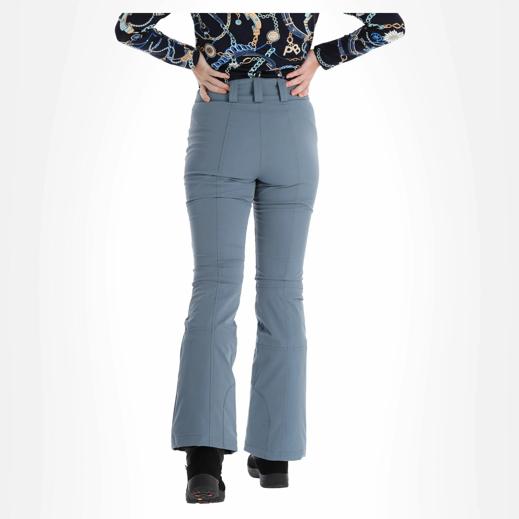 Poivre Blanc, Stretch Ski Pants Pantalones De Esquí Mujeres Thunder Gris 3 Poivre Blanc, Stretch Ski Pants Pantalones De Esquí Mujeres Thunder Gris - Imagen 3