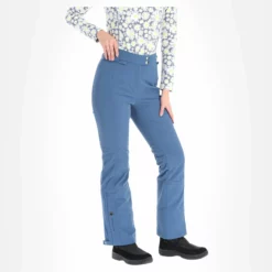 Poivre Blanc, W20-0820-Wo/A Pantalones De Esquí Slim Fit Mujeres Twilight Azul -PARQUE DE ESQUI poivre blanc w20 0820 wo a skibroek slim fit dames twilight blauw BA20poi012a BI 04