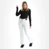 Protest, Lole Pantalones De Esquí Softshell Mujeres Seashell Off Blanco