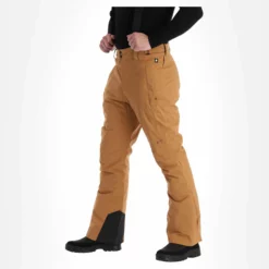 Protest, Owens Pantalones De Esquí Hombres Fudge Camel Beige -PARQUE DE ESQUI protest owens ba skibroek gevoerd heren fudge camel beige 22prote107v1 BI 04