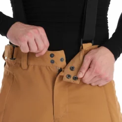 Protest, Owens Pantalones De Esquí Hombres Fudge Camel Beige -PARQUE DE ESQUI protest owens ba skibroek gevoerd heren fudge camel beige 22prote107v1 BI 05