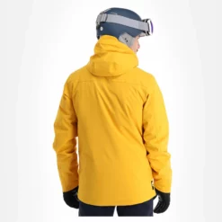 Protest, Prttimo Chaqueta De Esquí Hombres Dark Amarillo -PARQUE DE ESQUI protest prttimo aa jas gevoerd heren dark geel 22prote113v4 BI 03