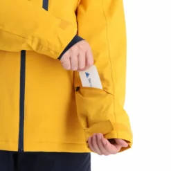 Protest, Prttimo Chaqueta De Esquí Hombres Dark Amarillo -PARQUE DE ESQUI protest prttimo aa jas gevoerd heren dark geel 22prote113v4 BI 10