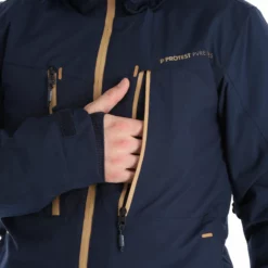 Protest, Prttimo Chaqueta De Esquí Hombres Deep Ocean Azul -PARQUE DE ESQUI protest prttimo aa jas gevoerd heren deep ocean blauw 22prote113v2 BI 12