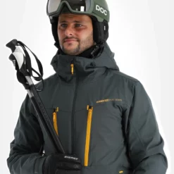 Protest, Prttimo Chaqueta De Esquí Hombres Hunter Verde -PARQUE DE ESQUI protest prttimo aa jas gevoerd heren hunter groen 22prote113v1 BI 05