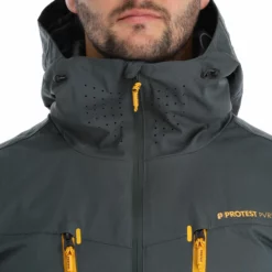 Protest, Prttimo Chaqueta De Esquí Hombres Hunter Verde -PARQUE DE ESQUI protest prttimo aa jas gevoerd heren hunter groen 22prote113v1 BI 07