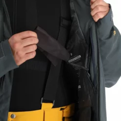 Protest, Prttimo Chaqueta De Esquí Hombres Hunter Verde -PARQUE DE ESQUI protest prttimo aa jas gevoerd heren hunter groen 22prote113v1 BI 11