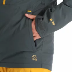 Protest, Prttimo Chaqueta De Esquí Hombres Hunter Verde -PARQUE DE ESQUI protest prttimo aa jas gevoerd heren hunter groen 22prote113v1 BI 13