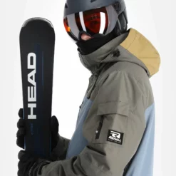 Rehall, Anchor-R Chaqueta De Esquí Hombres Antique Bronze Marrón -PARQUE DE ESQUI rehall anchor r aa jas gevoerd heren antique bronze bruin 22rehal105v4 BI 05