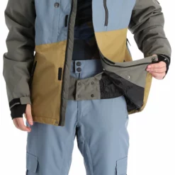 Rehall, Anchor-R Chaqueta De Esquí Hombres Antique Bronze Marrón -PARQUE DE ESQUI rehall anchor r aa jas gevoerd heren antique bronze bruin 22rehal105v4 BI 09