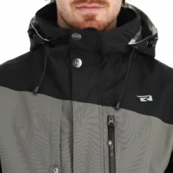 Rehall, Anchor-R Chaqueta De Esquí Hombres Storm Gris -PARQUE DE ESQUI rehall anchor r aa jas gevoerd heren storm grijs 22rehal105v1 BI 11