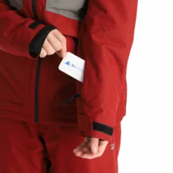 Rehall, Bud-R Chaqueta De Esquí Hombres Burgundy Rojo -PARQUE DE ESQUI rehall bud r aa jas gevoerd heren burgundy rood 22rehal104v4 BI 08