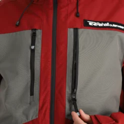 Rehall, Bud-R Chaqueta De Esquí Hombres Burgundy Rojo -PARQUE DE ESQUI rehall bud r aa jas gevoerd heren burgundy rood 22rehal104v4 BI 11