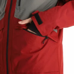 Rehall, Bud-R Chaqueta De Esquí Hombres Burgundy Rojo -PARQUE DE ESQUI rehall bud r aa jas gevoerd heren burgundy rood 22rehal104v4 BI 12