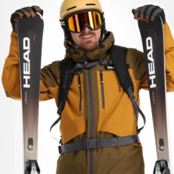 Rehall, Bud-R Chaqueta De Esquí Hombres Dessert Palm Marrón -PARQUE DE ESQUI rehall bud r aa jas gevoerd heren dessert palm bruin 22rehal104v3 BI 05