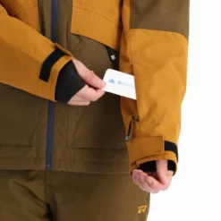 Rehall, Bud-R Chaqueta De Esquí Hombres Dessert Palm Marrón -PARQUE DE ESQUI rehall bud r aa jas gevoerd heren dessert palm bruin 22rehal104v3 BI 09