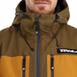 Rehall, Bud-R Chaqueta De Esquí Hombres Dessert Palm Marrón -PARQUE DE ESQUI rehall bud r aa jas gevoerd heren dessert palm bruin 22rehal104v3 BI 10