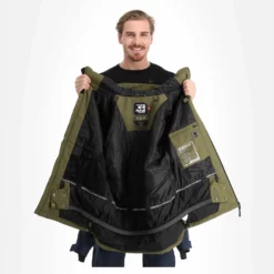Rehall, Bud-R Chaqueta De Esquí Hombres Olive Night Verde 20 Rehall, Bud-R Chaqueta De Esquí Hombres Olive Night Verde -PARQUE DE ESQUI rehall bud r aa jas gevoerd heren olive night groen 22rehal104v1 BI 06