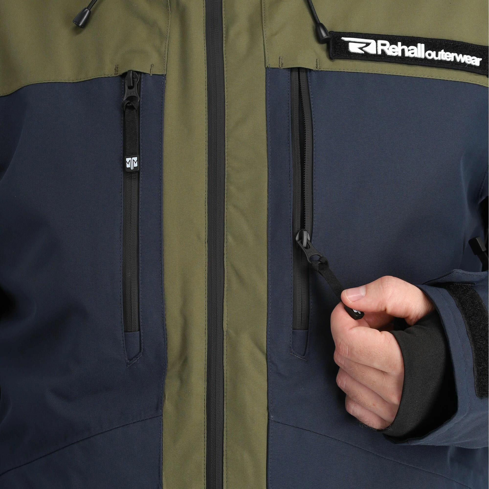 Rehall, Bud-R Chaqueta De Esquí Hombres Olive Night Verde 12 Rehall, Bud-R Chaqueta De Esquí Hombres Olive Night Verde - Imagen 12