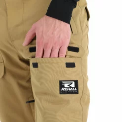 Rehall, Capital-R Pantalones De Esquí Hombres Antique Bronze Marrón -PARQUE DE ESQUI rehall capital r ba skibroek gevoerd heren antique bronze bruin 22rehal112v3 BI 09